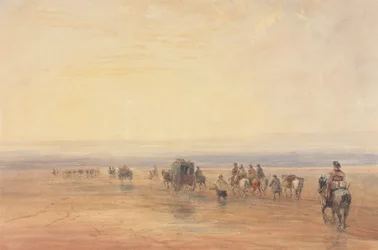 Oversteek van Lancaster Sands